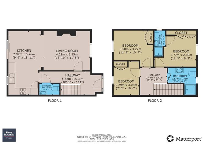 Floor plan — 30 College View, Castlebar, Co. Mayo