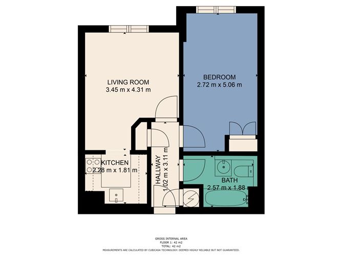 15 St Patrick`s Court, Block A, Clanbrassil Street Lower, Dublin 8, County Dublin