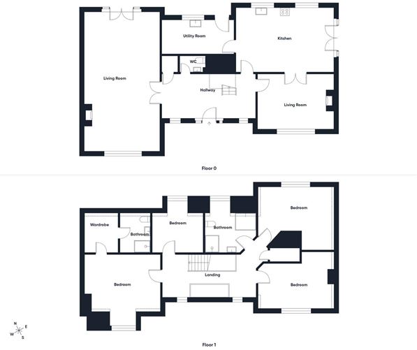 Floor plan — 2 Hillside, Clonalvy, Garristown, Co. Meath