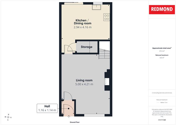 Floor plan — 60 Boroimhe Maples, Swords, County Dublin