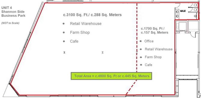 Unit 4, Shannonside Retail Park, Dublin Road, Carrick-On-Shannon, Leitrim