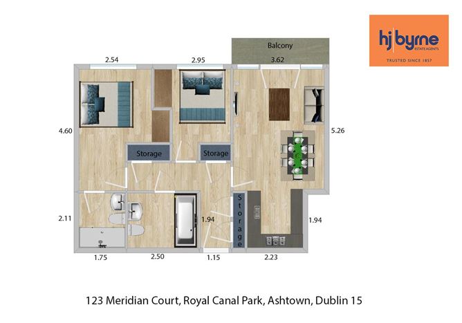 123 Meridian Court, Royal Canal Park, Ashtown, Dublin 15