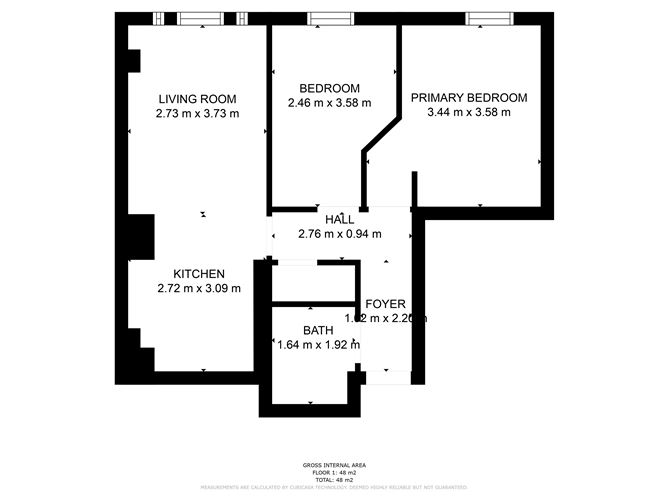Apt 1 Chandler Court , Capel Street,   Dublin 1