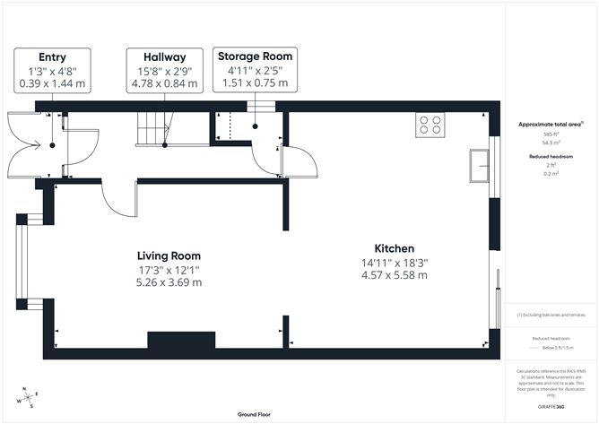 Floor plan — 55 Weston Way, Lucan, Dublin