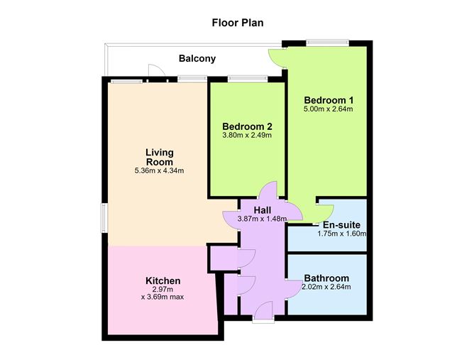 Floor plan — 207 Beacon One, Beacon Court, Dublin 18