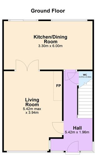 Floor plan — 9 Highland Grove, The Park, Cabinteely, Dublin 18