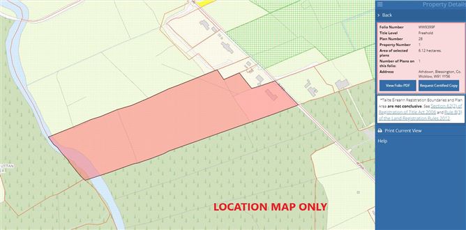 Substantial Residence on c. 15 Acres / 6.07 HA.,  Athdown, Manor Kilbride, Blessington, Wicklow