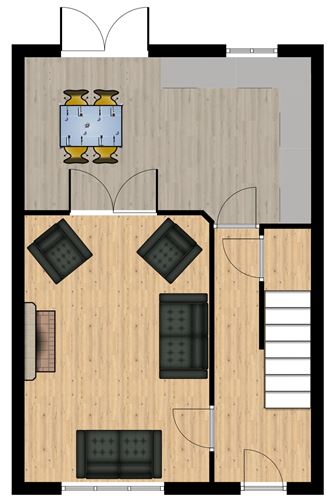 Floor plan — 52 Ormond Crescent, Swords, County Dublin