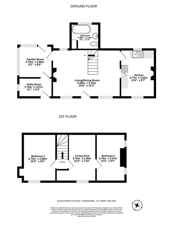 Blackthorn Cottage, Ballycarnahan, Caherdaniel, Co. Kerry
