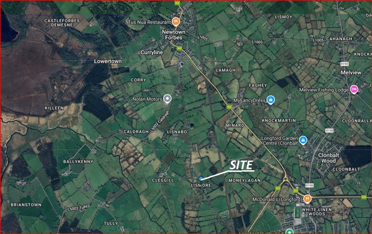 Site At Lismore, Newtownforbes, Co. Longford, Folio LD
