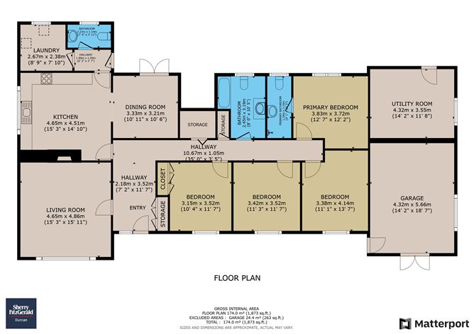 Floor plan — Graffa More, Castlebar, Co. Mayo