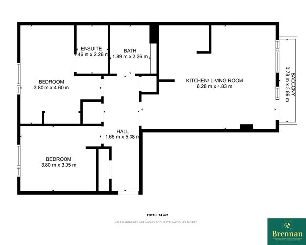 Apartment 34, Clearwater Court South, Pelletstown Avenue, Ashtown, Dublin 15