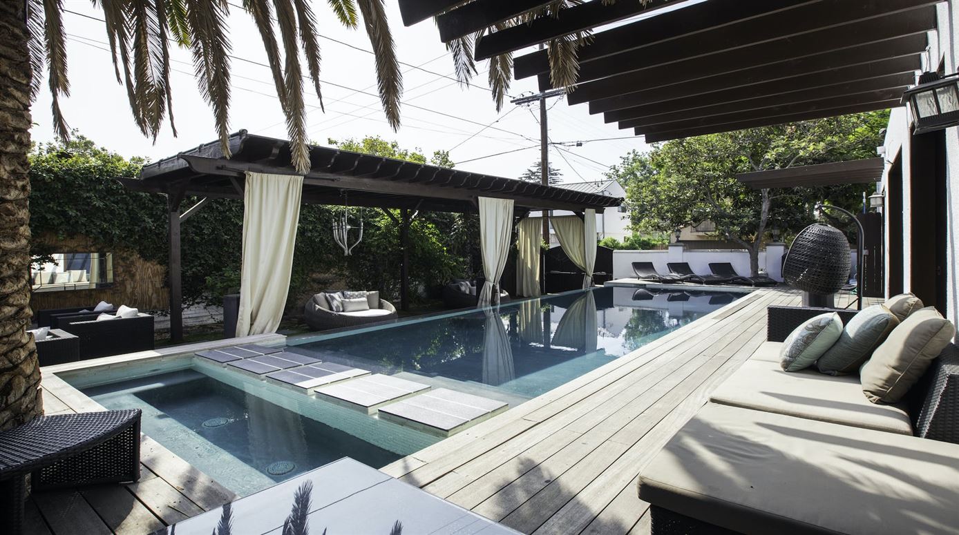 Moroccan Poolside,Los Angeles,California,USA