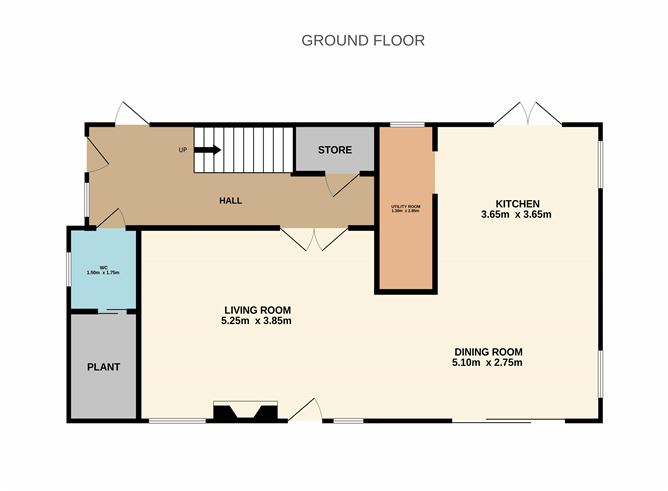 Floor plan — La Cala, Sutton Strand, Sutton, Dublin 13