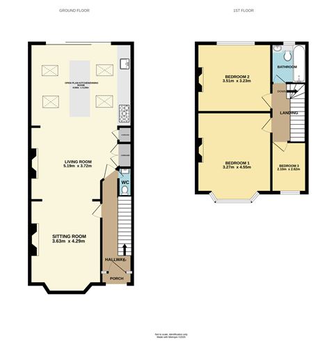 Floor plan — 4 Herberton Drive, Dublin 12
