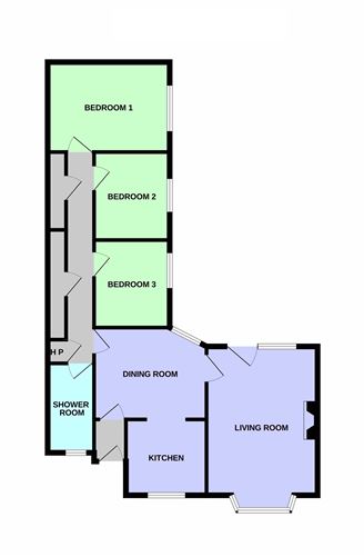 Floor plan — 8 Deans Court, Deansgrange, Blackrock, County Dublin