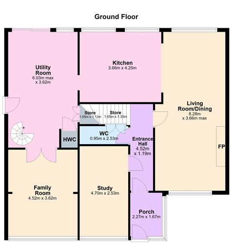 Floor plan — 6 Rossmore Avenue, Templeogue, Dublin 6W