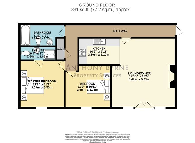 Apartment 7, Donaghmore, Ledwidge Hall, Slane, Navan, Co. Meath