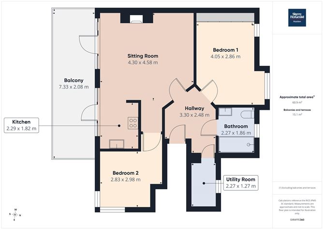 Floor plan — 4 Boherbradagh House, Galway Road, Loughrea, Co. Galway