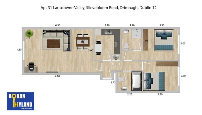 31A Lansdowne Valley Apartments, Drimnagh, Dublin 12