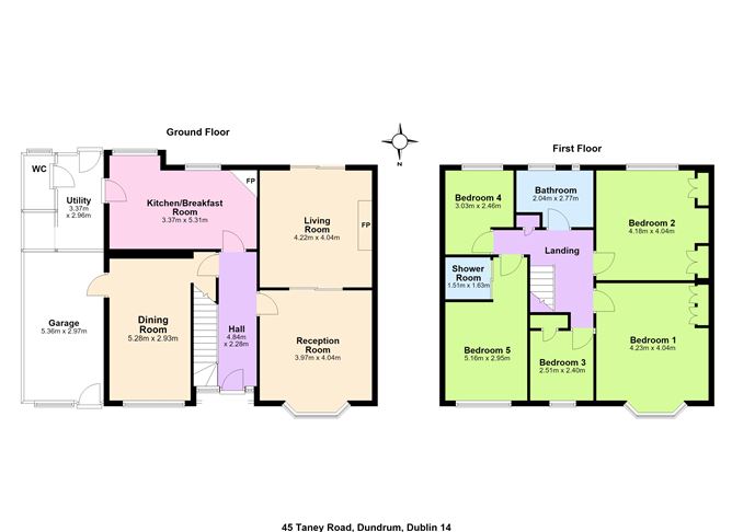 Floor plan — 45 Taney Road, Goatstown, Dublin 14