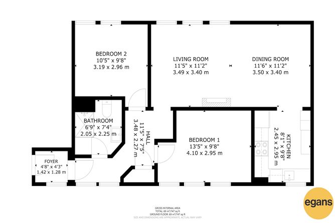 Apartment 4, Deravarra House, Deravarra, Delvin Road, Mullingar, Co. Westmeath