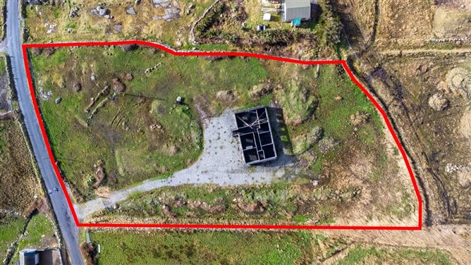 Unfinished House Located At Aughrismore, Claddaghduff, Galway