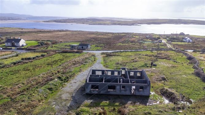 Unfinished House Located At Aughrismore, Claddaghduff, Galway