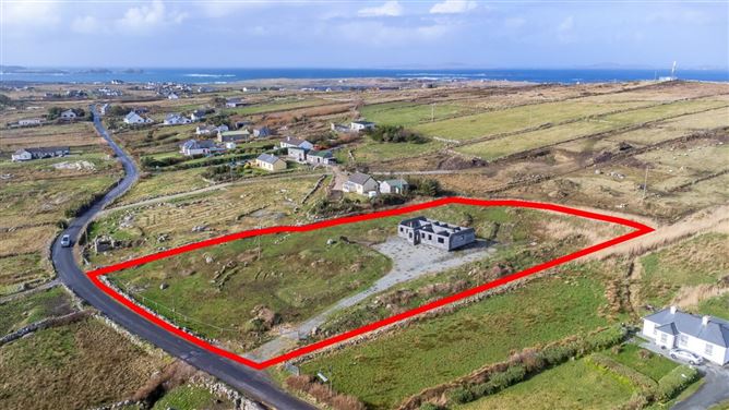 Unfinished House Located At Aughrismore, Claddaghduff, Galway