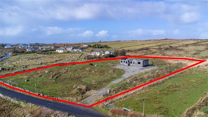 Unfinished House Located At Aughrismore, Claddaghduff, Galway