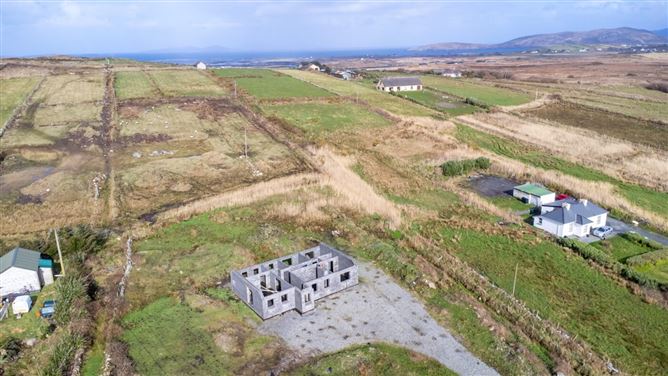 Unfinished House Located At Aughrismore, Claddaghduff, Galway