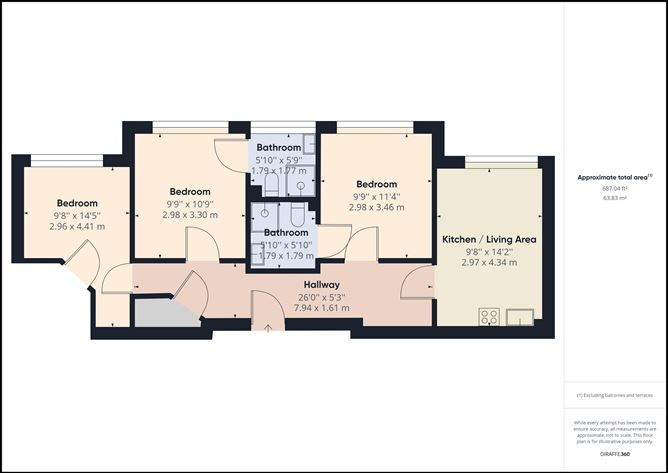 Apt. 21, Block 3, Riverwalk, Waterford City, Waterford