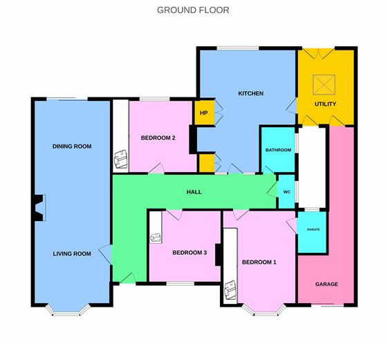 Floor plan — Aisling, Galtrim Road, Bray, Co. Wicklow