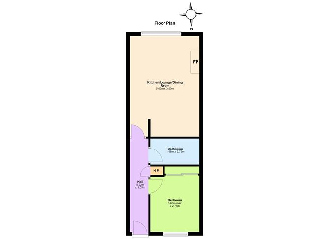 Floor plan — Apartment 104 The Elms, Mount Merrion Aveune, Blackrock, County Dublin