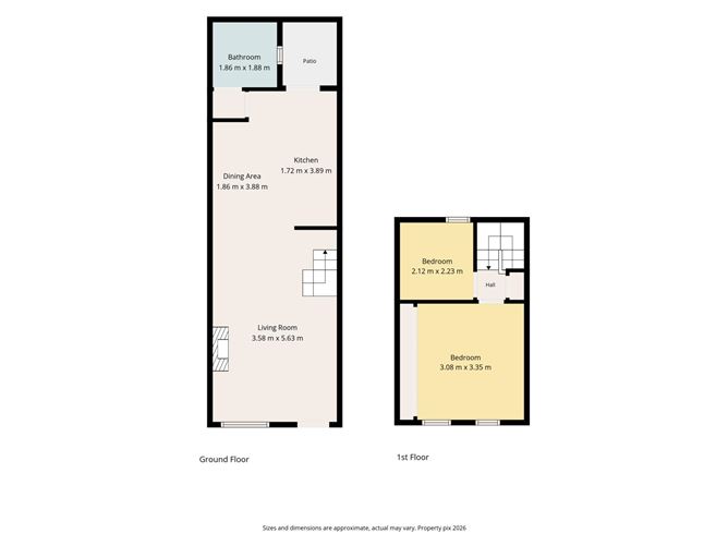 Floor plan — 42 Doris Street, Ringsend, Dublin 4