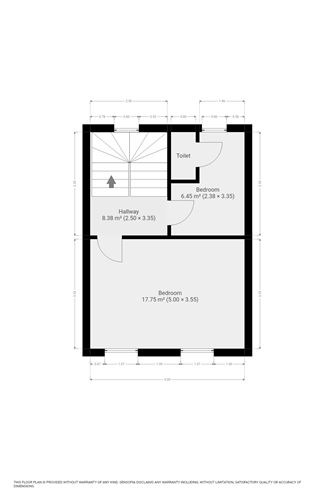 Floor plan — 54, Carlingford Road, Drumcondra, Dublin 9