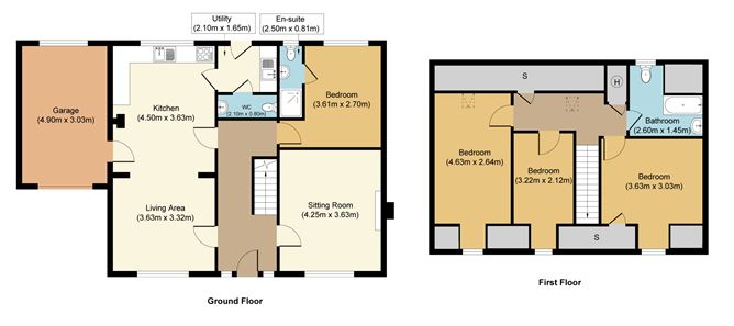 Floor plan — 6 Laurel Avenue, Ballinalee Road, Longford