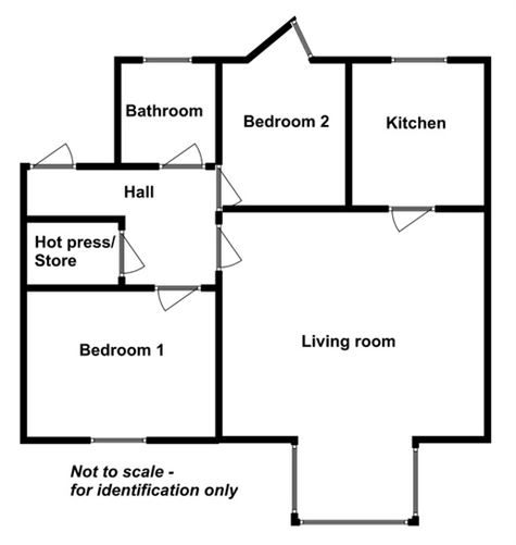 Floor plan — 30 Radcliffe, Sutton, Dublin 13