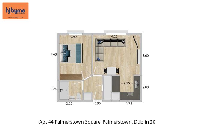 Apartment 44, Block D, Palmerstown Square, Kennelsfort Road Upper, Palmerstown, Dublin 20, Co. Dublin