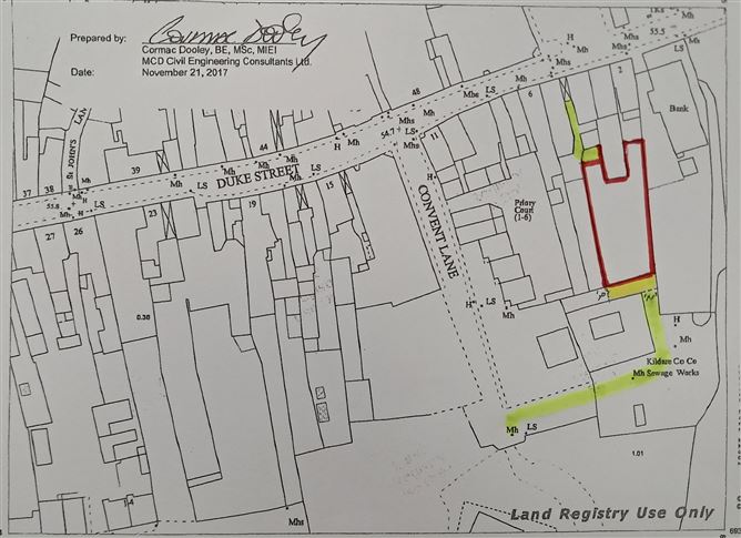 0.21 Acre Site Duke Street, Athy, Kildare