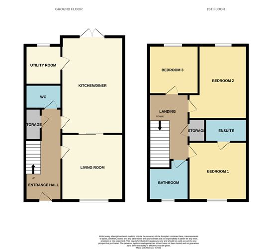 Floor plan — 24 Dromdiah Park, Killeagh, Co. Cork