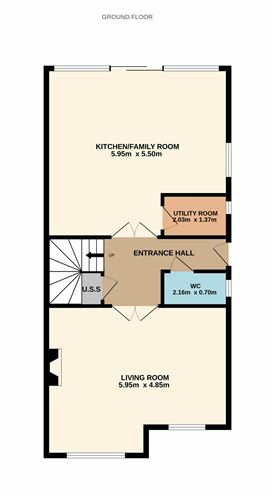 Floor plan — 37 Priory Way, Whitehall Road, Terenure, Dublin 12
