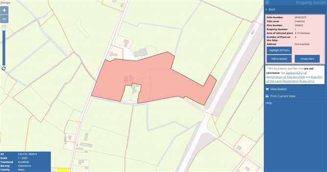 Rockfield, Claremorris, Mayo