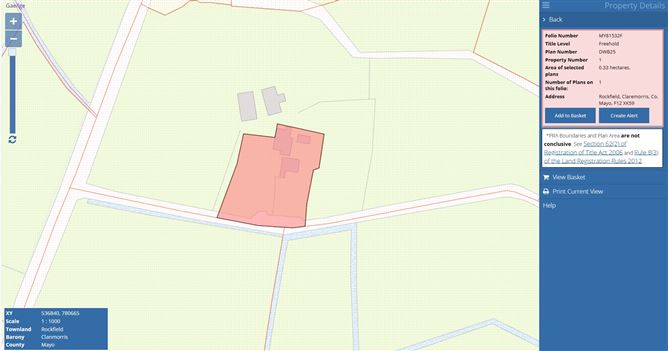 Rockfield, Claremorris, Mayo