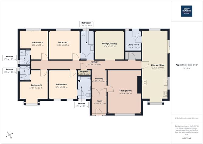 Floor plan — Oultort, Portumna, Co. Galway
