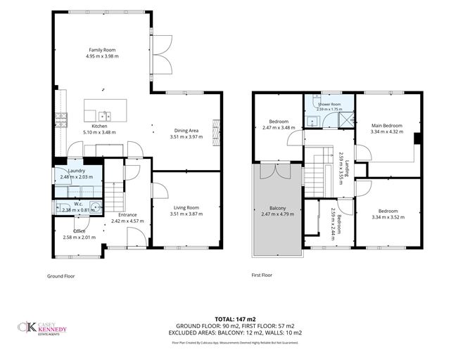 Floor plan — 71 Butterfield Avenue, Rathfarnham, Dublin 14