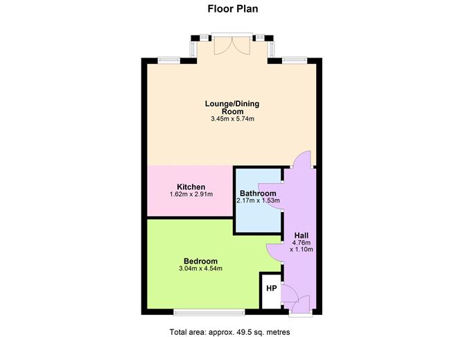 APT 7 5/6, THE FRIARY TEMPLE BAR CECILIA STREET,DUBLIN 2, Temple Bar, Dublin 2