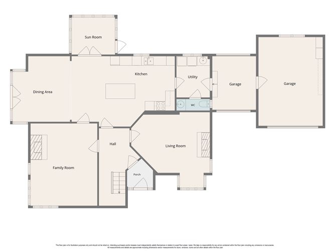 Floor plan — 1 Carrick Mor, Cullenstown, Duncormick, Co. Wexford