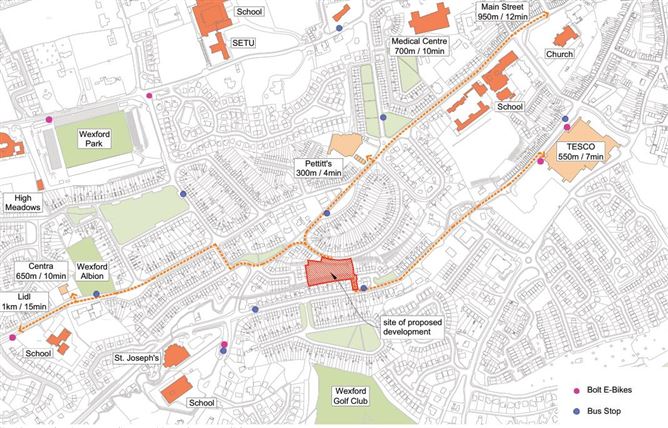 1.18acre Development Site, The Knock, Bishopswater, Wexford Town, Co. Wexford