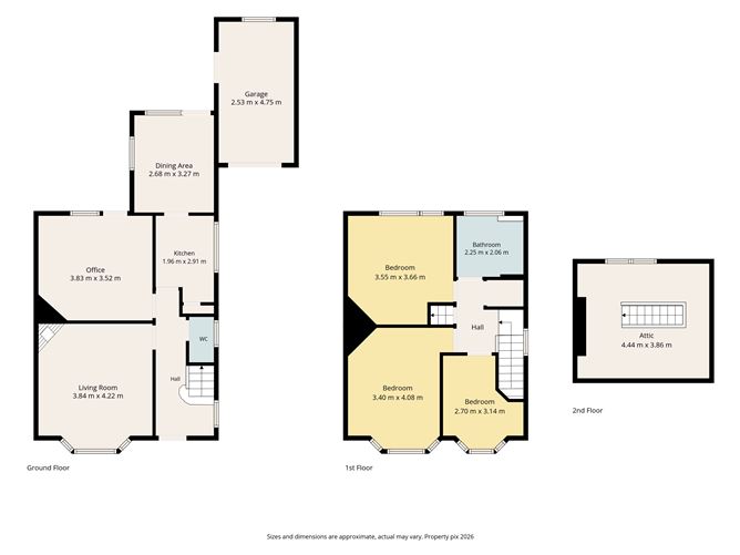 Floor plan — 36 Annaville Park, Dundrum, Dublin 14